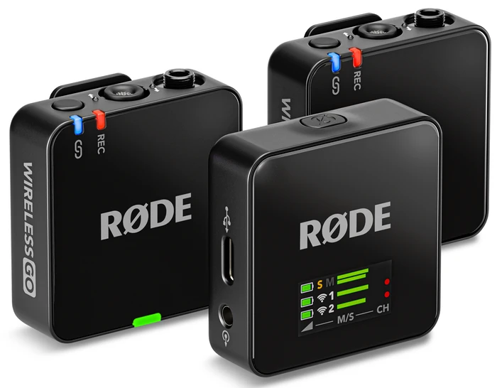 Detalle de Rode Wireless Go Gen 3 – kompaktes Funkmikrofon-Set für Videografen