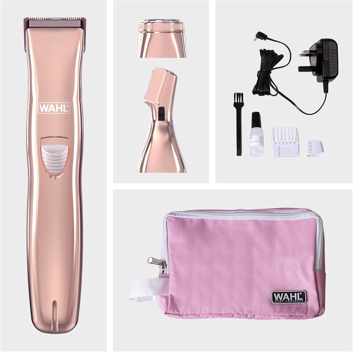 Thumbnail 1 de Wahl 3-in-1 Ladies Face and Body Hair Remover: 3 Attachments for Delicate Grooming