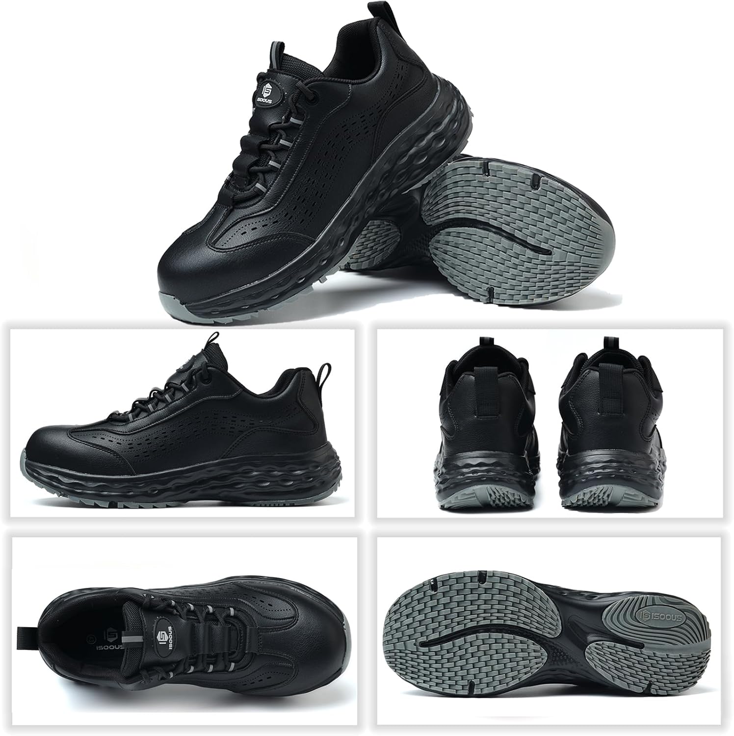 Thumbnail 6 de Scarpe Antinfortunistiche ISOOUS Uomo/Donna Antiscivolo – Leggere, Traspiranti e Sicure