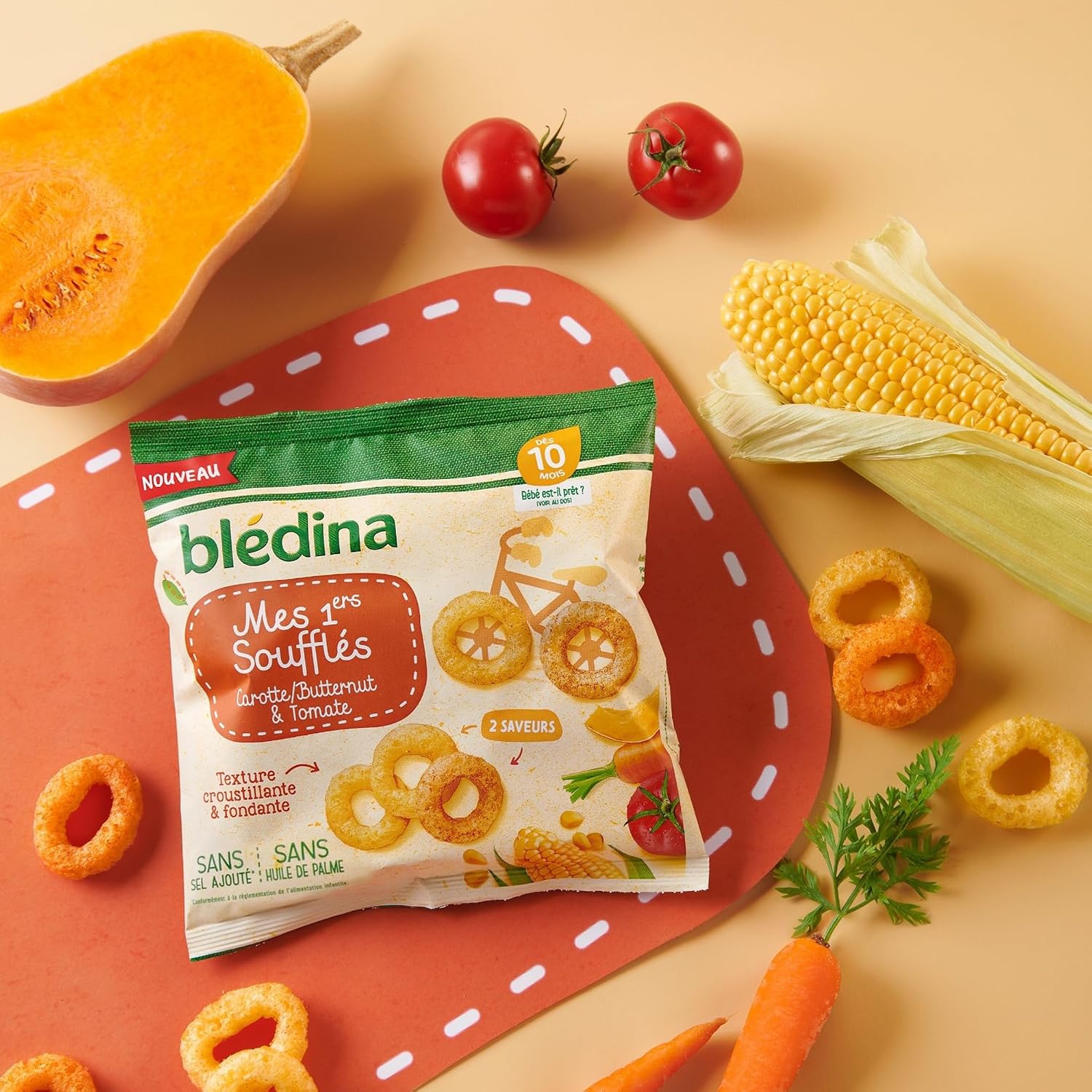 Detalle de BLÉDINA Mes 1ers Soufflés 10 mois