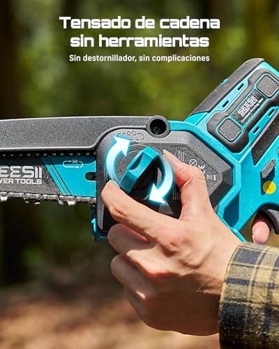 Thumbnail 6 de Seesii Motosierra 6" 8" 1000W Brushless