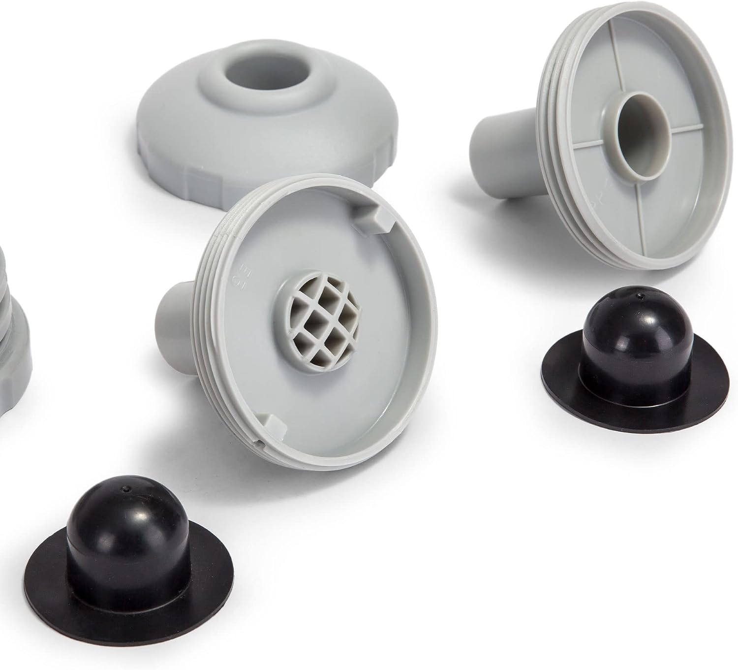 Detalle 2 de Intex 25022E Connection Set for Above-Ground Pools, Grey, 1.25-inch fittings