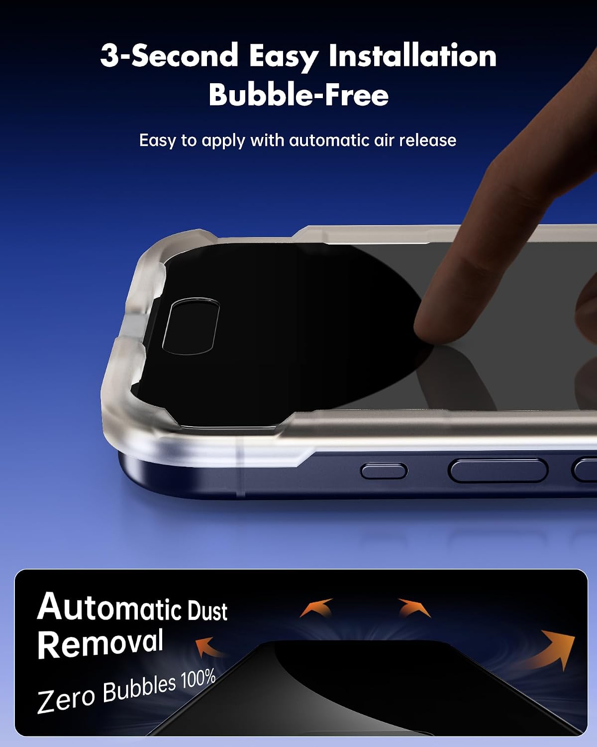 Thumbnail 5 de UNBREAKcable Protector privacidad iPhone 17 Pro 28°