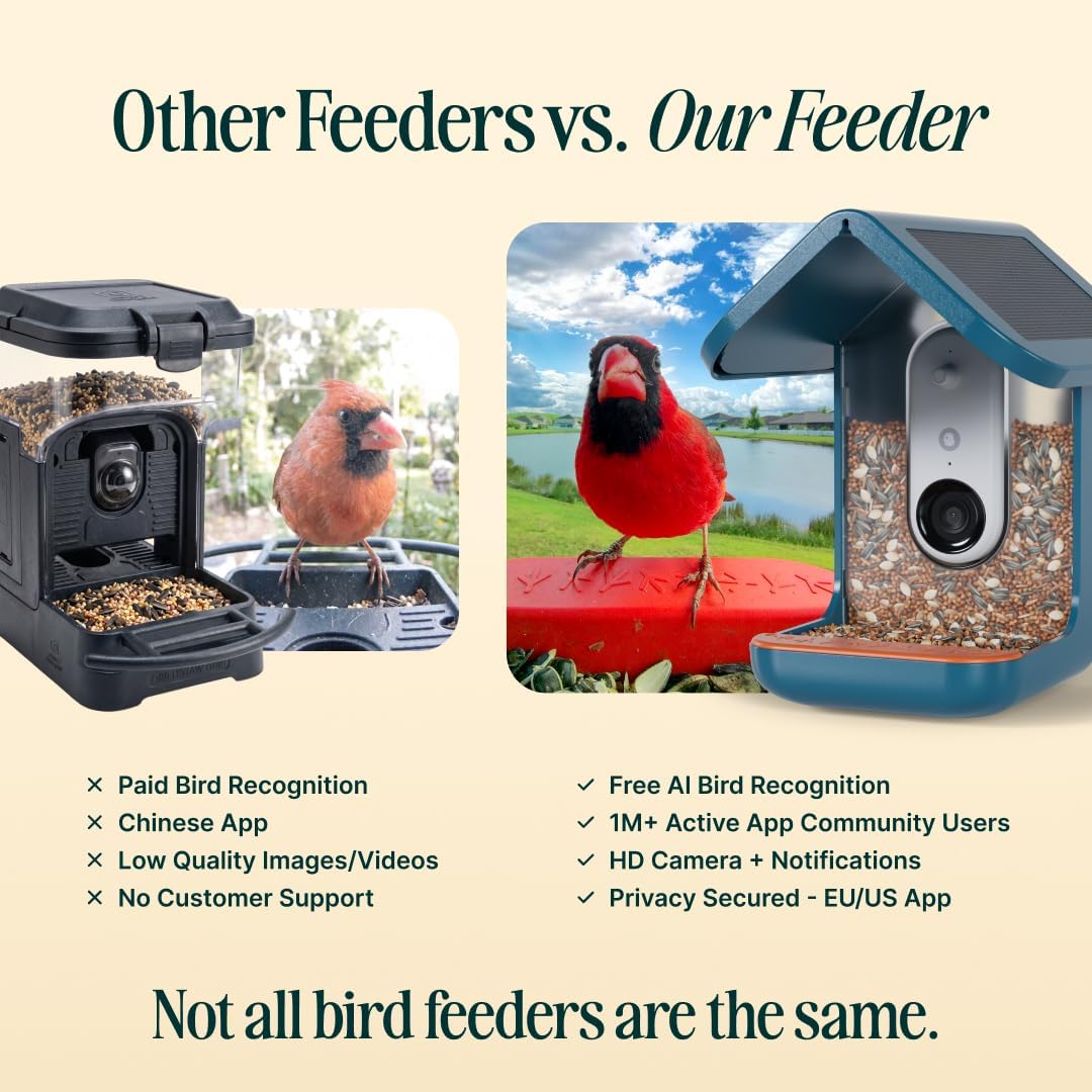 Detalle de Bird Buddy Bird Feeder Cam with AI