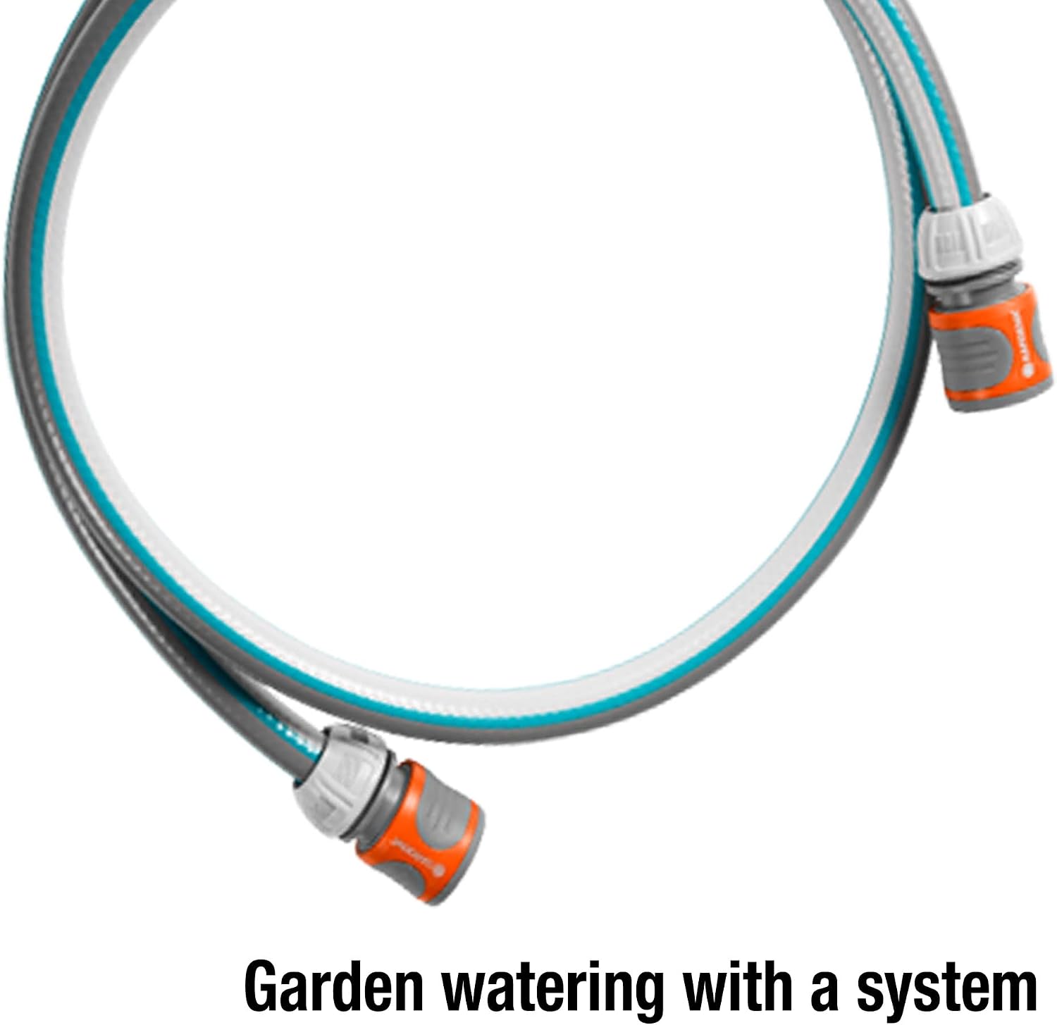 Detalle de Gardena Anschlussgarnitur Classic 13 mm (1/2 Zoll), 1,5 m – Schlauchadapter für Schlauchwagen & Schlauchtrommel bis 22 bar (18011-20)