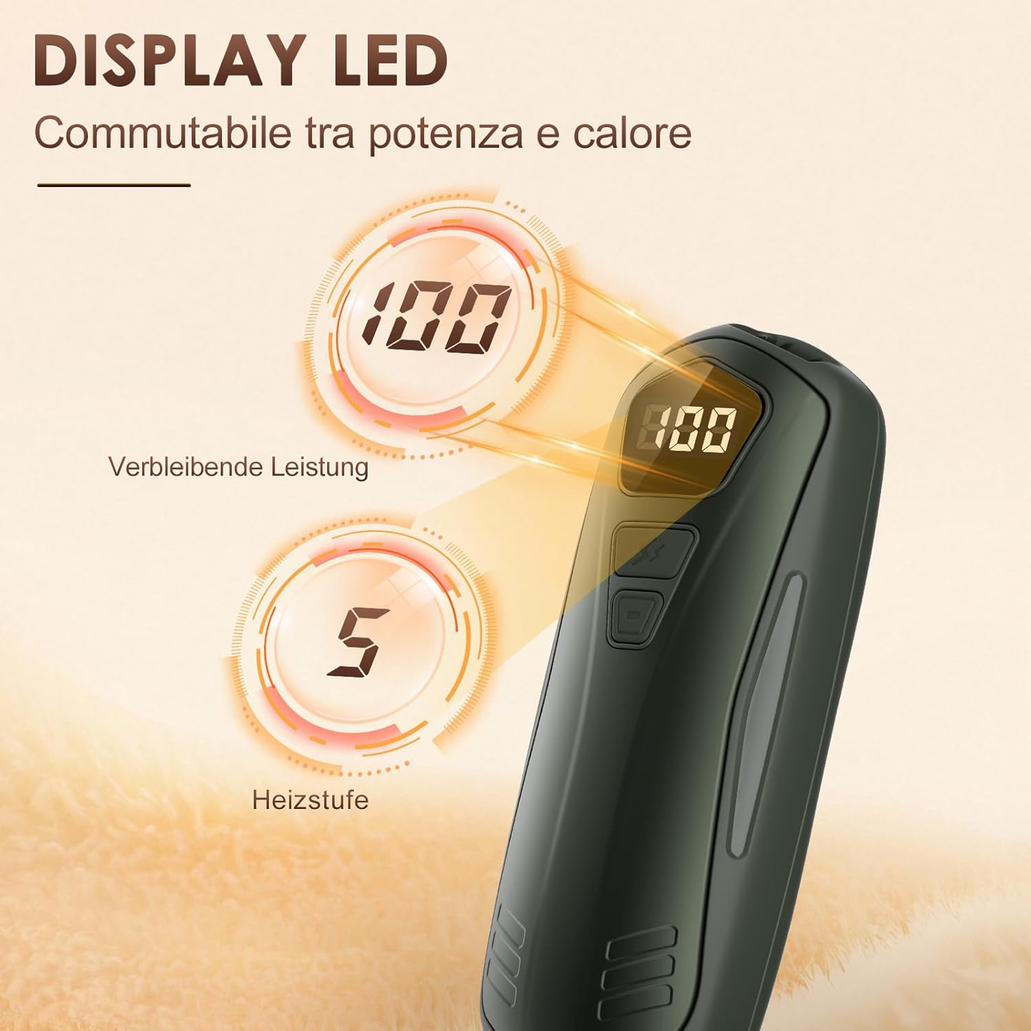 Thumbnail 3 de Scaldamani ricaricabile 2 in 1 Raynauds 6000 mAh