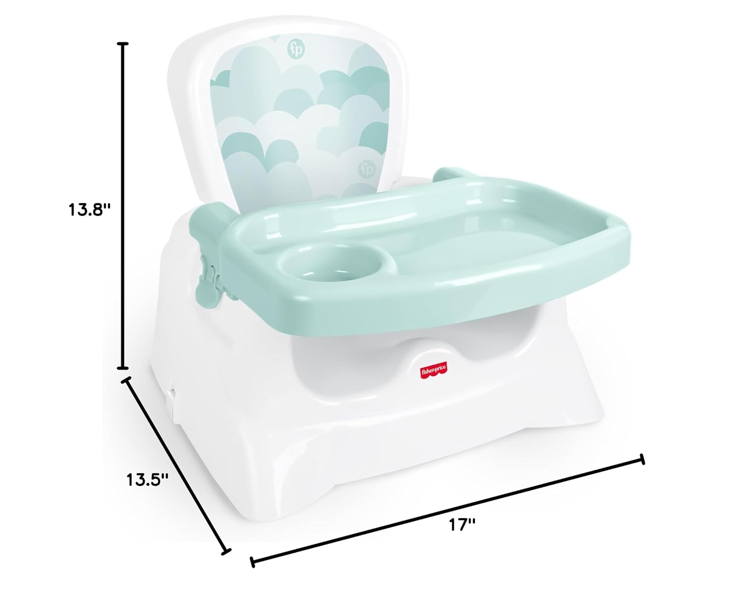 Thumbnail 6 de Fisher-Price Feeding Booster Seat for Toddlers with Adjustable Tray, Foldable Design