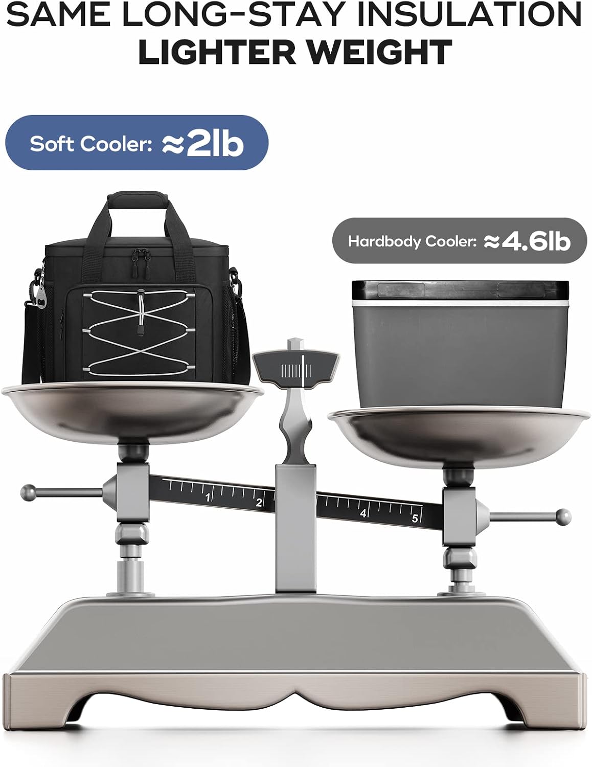 Detalle 1 de RealCool 35/45 Can Collapsible Soft Cooler Bag with 5-Layer Insulation