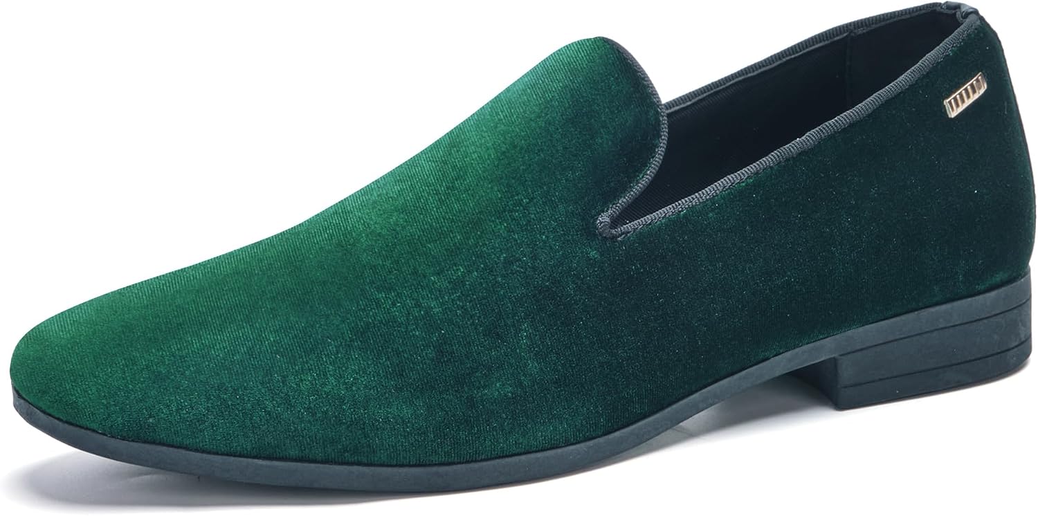Detalle de UUBARIS Men's Velvet Loafers
