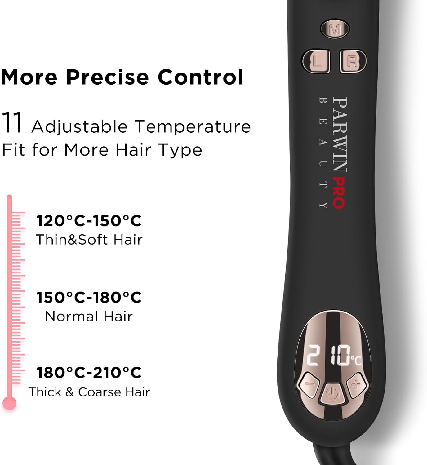 Thumbnail 4 de Rotating Curling Iron, 32mm/1.25 inch Automatic Hair Curler with Nano Titanium Coating