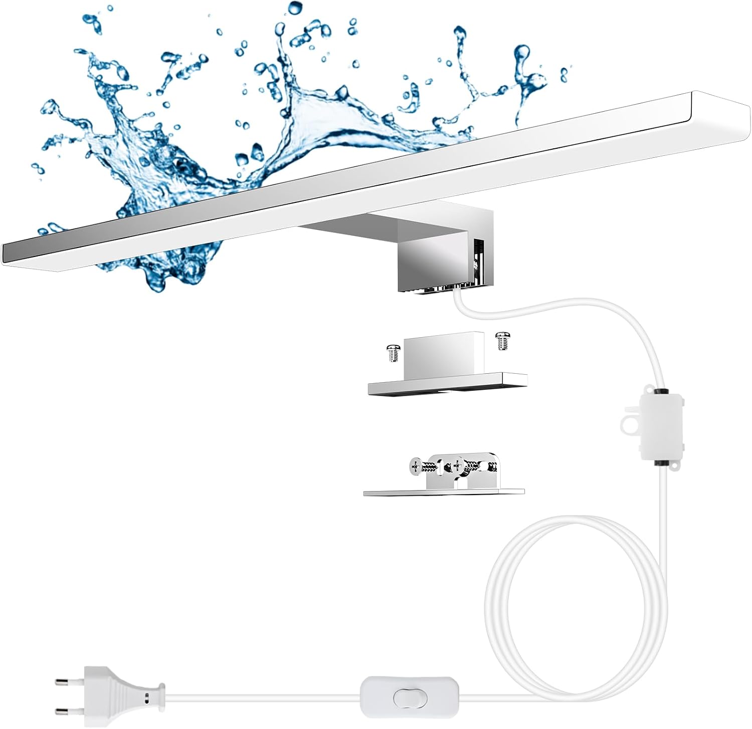 Detalle de Aourow Lampara Espejo Baño 10W 40cm 820LM
