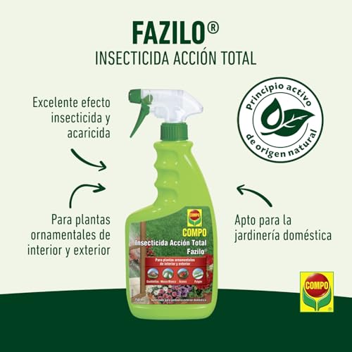 Thumbnail 1 de COMPO Fazilo Insecticida Acción Total para plantas ornamentales, 750 ml