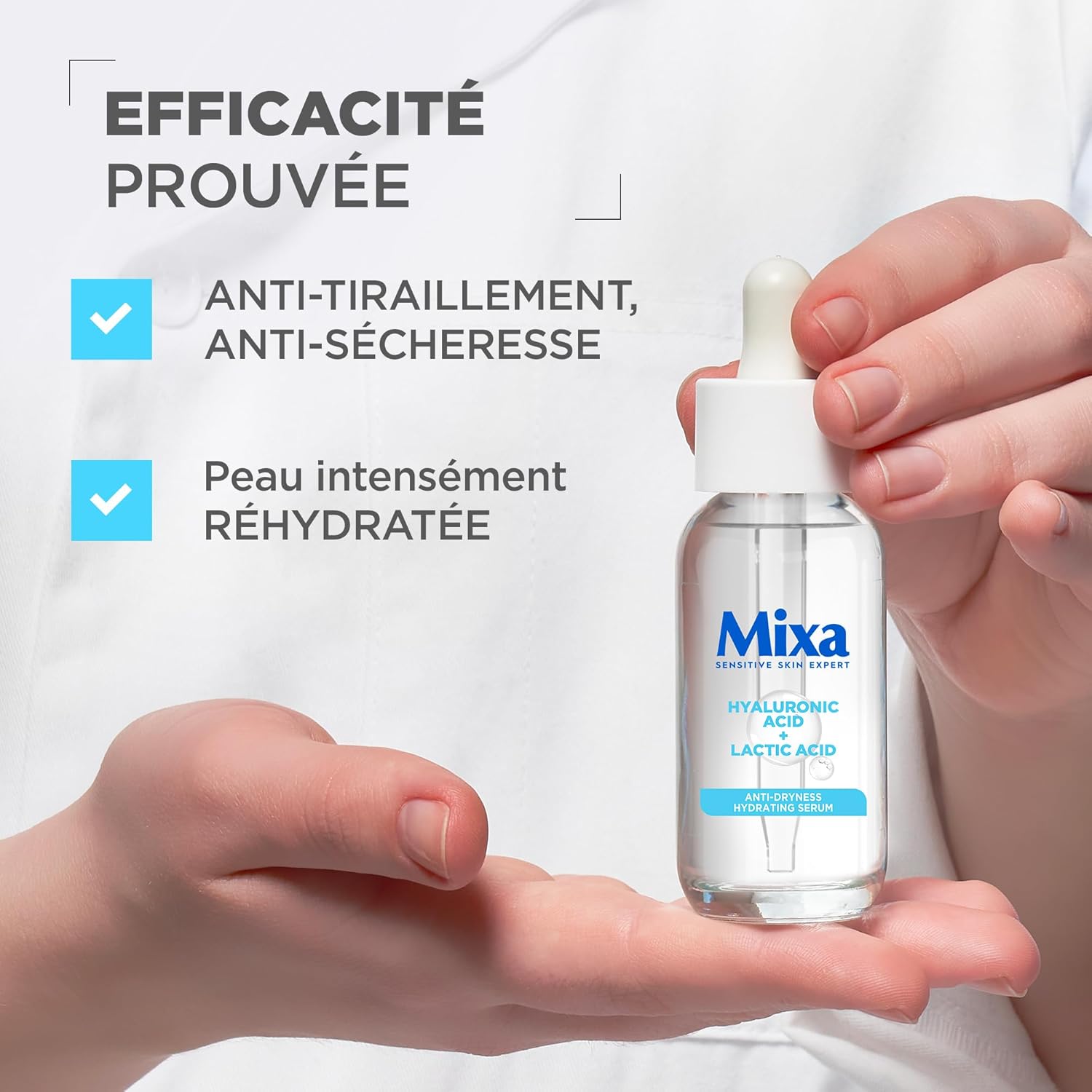 Thumbnail 1 de Mixa Siero concentrato reidratante per pelli disidratate e sensibili – 30 ml