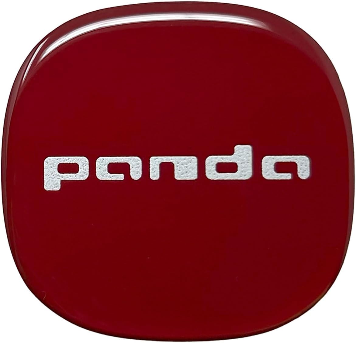 Detalle de 4R Quattroerre.it Adesivi 3D Copricerchi 52 mm per Fiat Panda – Rosso