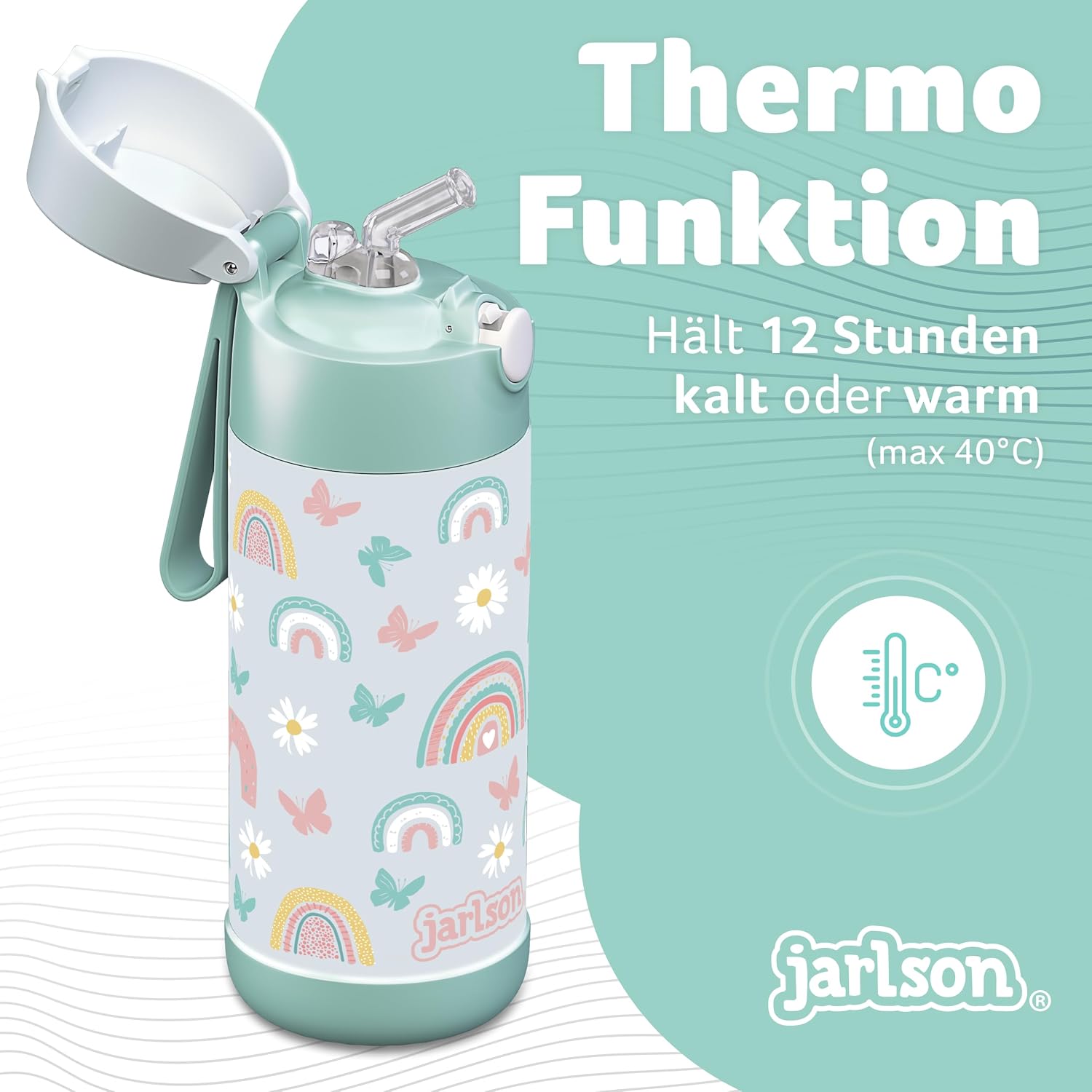 Thumbnail 1 de Jarlson CHARLI Botella 350 ml acero inoxidable