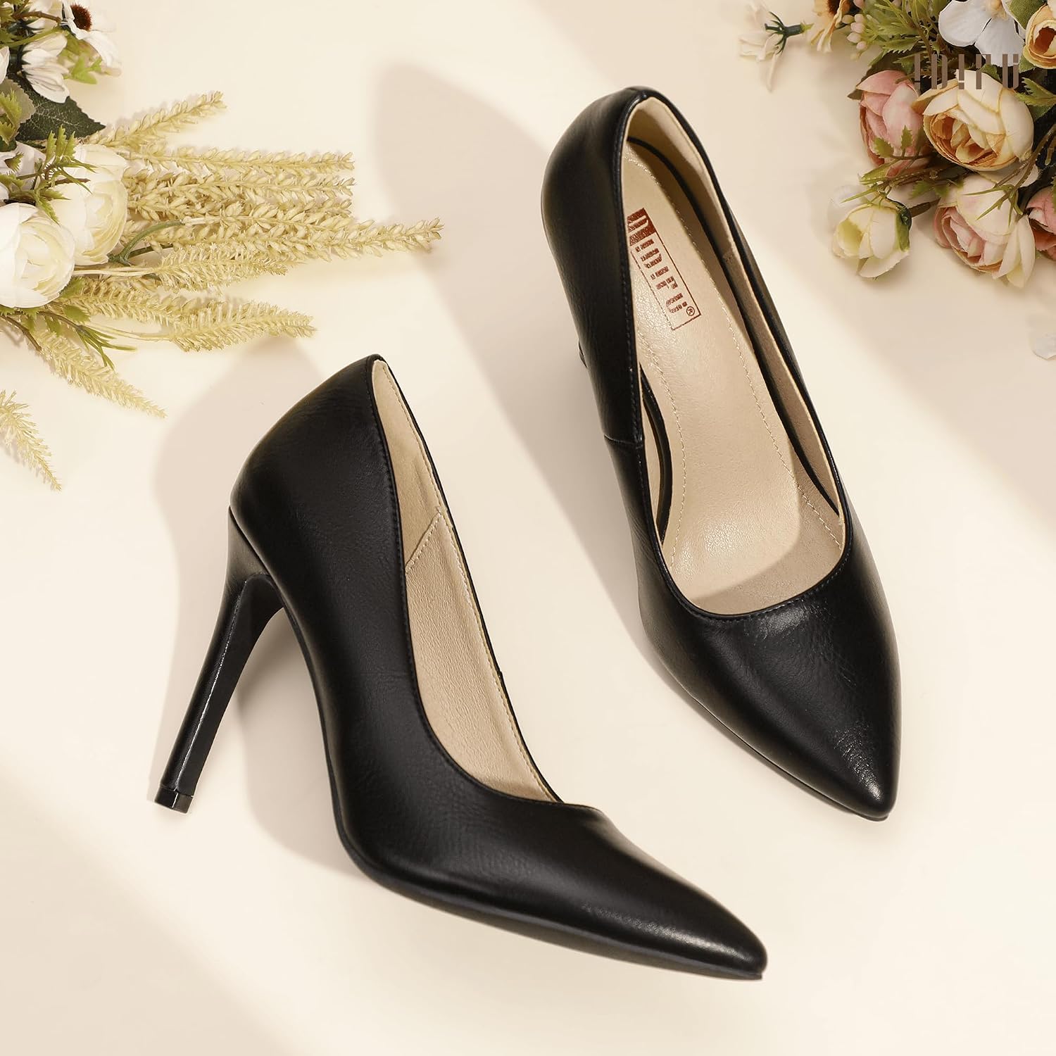 Detalle 2 de IDIFU Women's Pumps, 4-Inch Heels