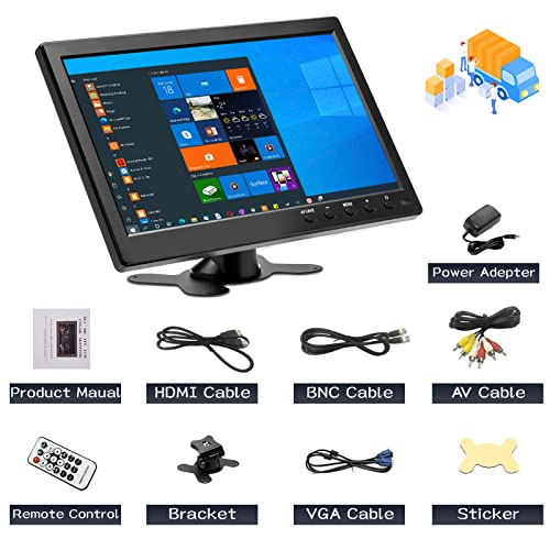 Thumbnail 6 de CAMECHO 10,1" Monitor Portátil HD 📺 con Entradas múltiples