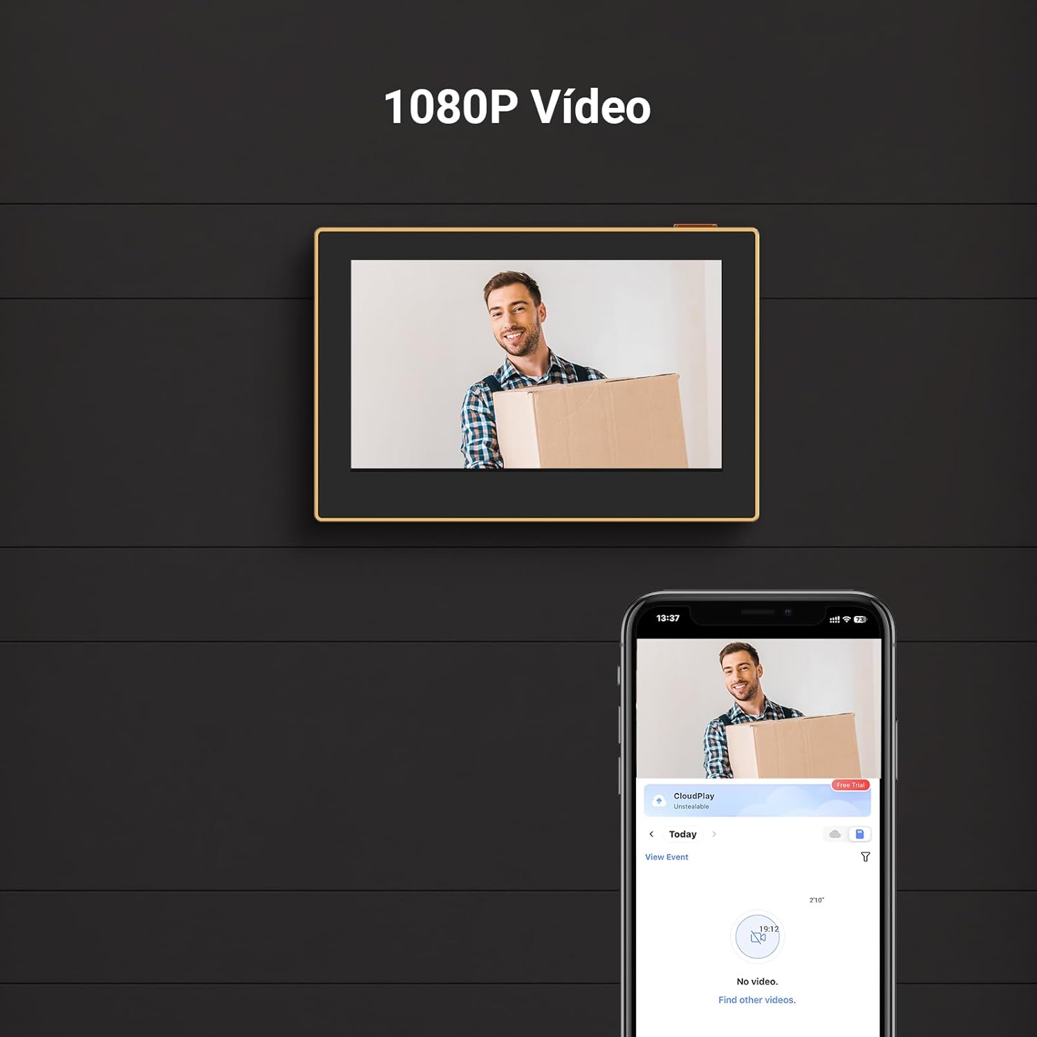 Thumbnail 5 de EZVIZ CP2 Mirilla Digital WiFi 1080P con Pantalla 4.3''