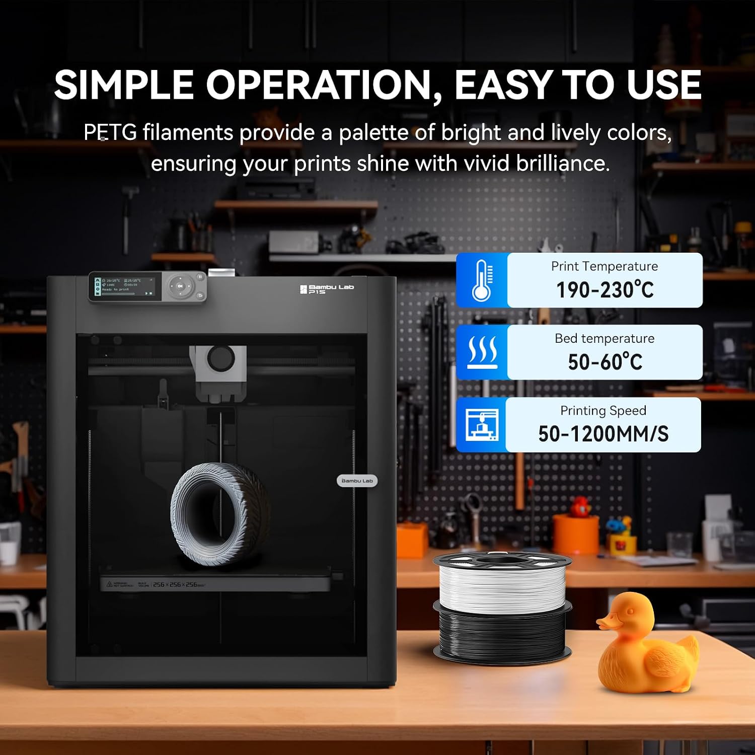 Thumbnail 6 de JAYO TPU Filament 1,75 mm 95A