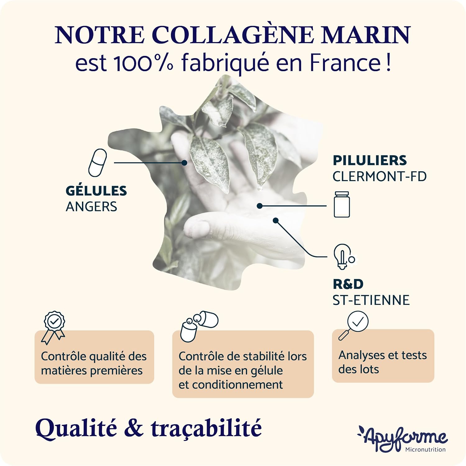 Thumbnail 4 de Apyforme Collagène marin 90 gélules 💊