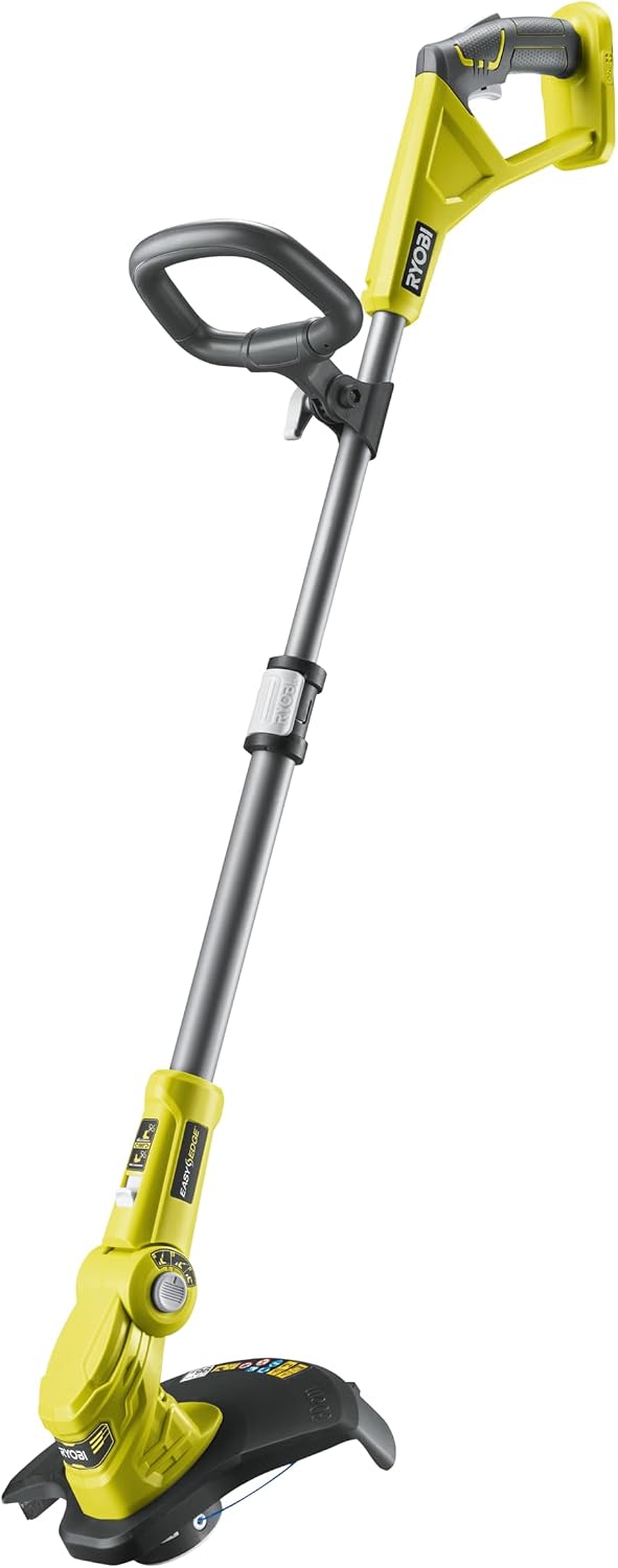 RYOBI - Coupe-bordures sans fil 18V One+ OLT1832 (Ø25-30 cm), hauteur télescopique et mode dresse-bordure