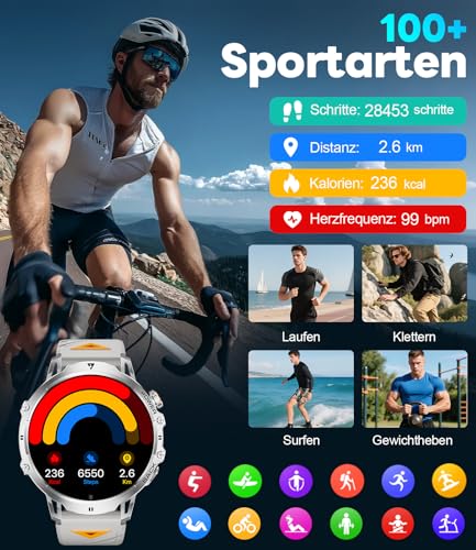 Thumbnail 4 de Benyar SMART-R, Reloj Hombre IP68, 120 Modos deportivos, 💪