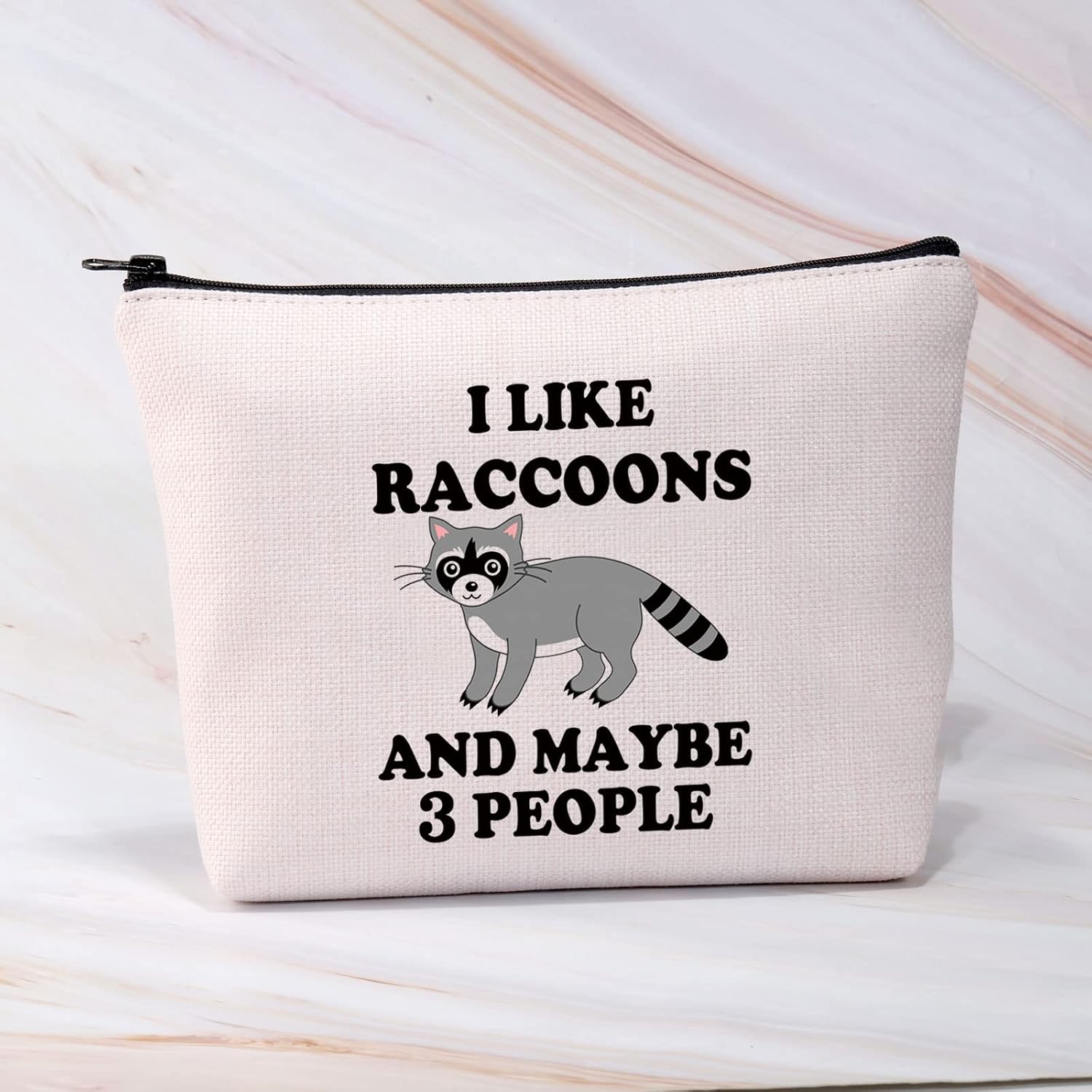 Detalle de BDPWSS Raccoon Makeup Bag, Canvas
