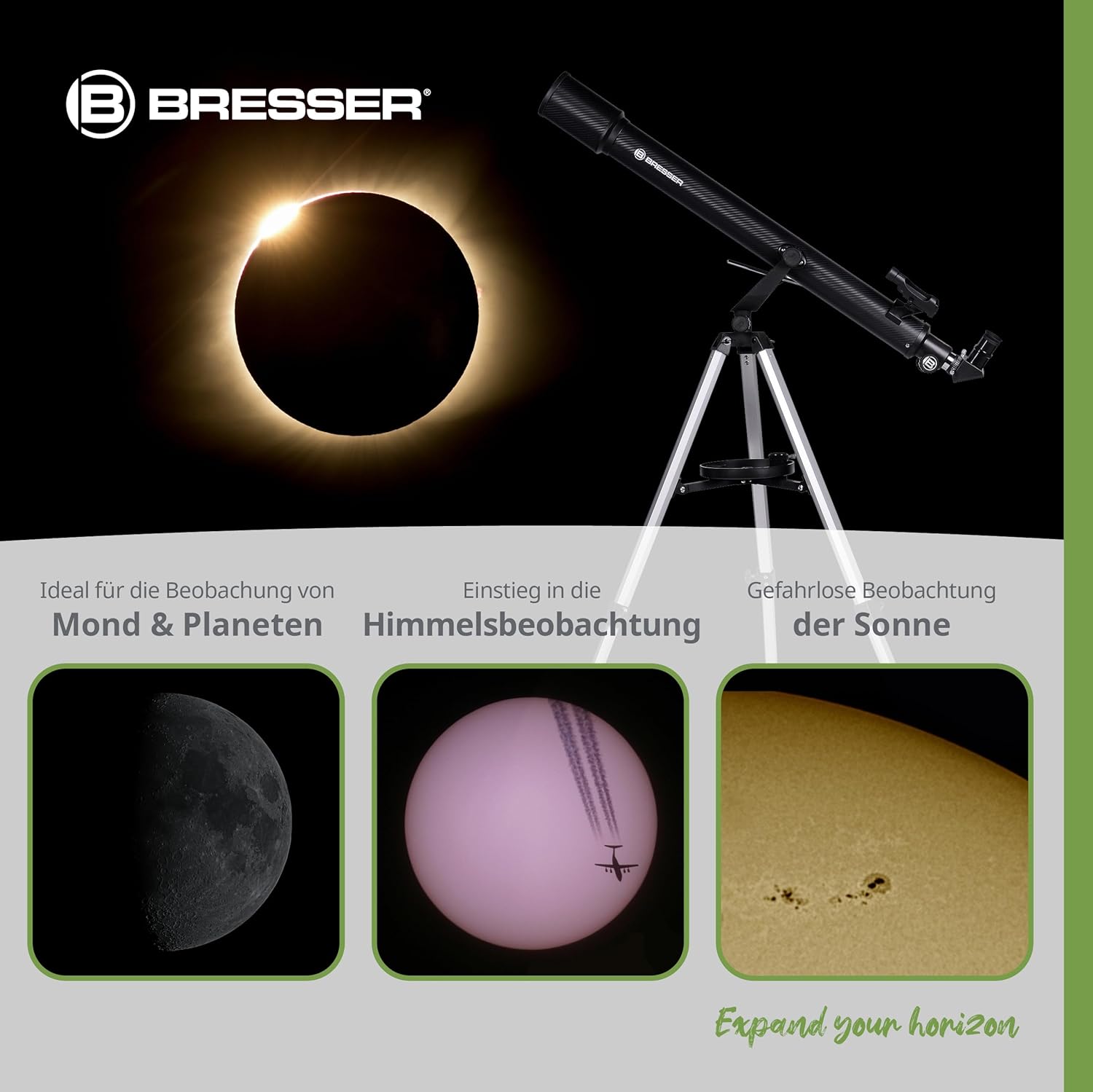 Thumbnail 2 de Bresser Sirius 70/900 AZ Einsteiger Teleskop