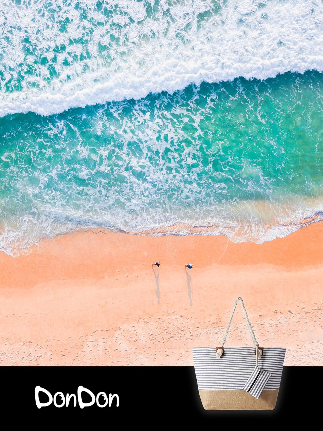 Thumbnail 5 de DonDon Grande borsa da spiaggia idrorepellente