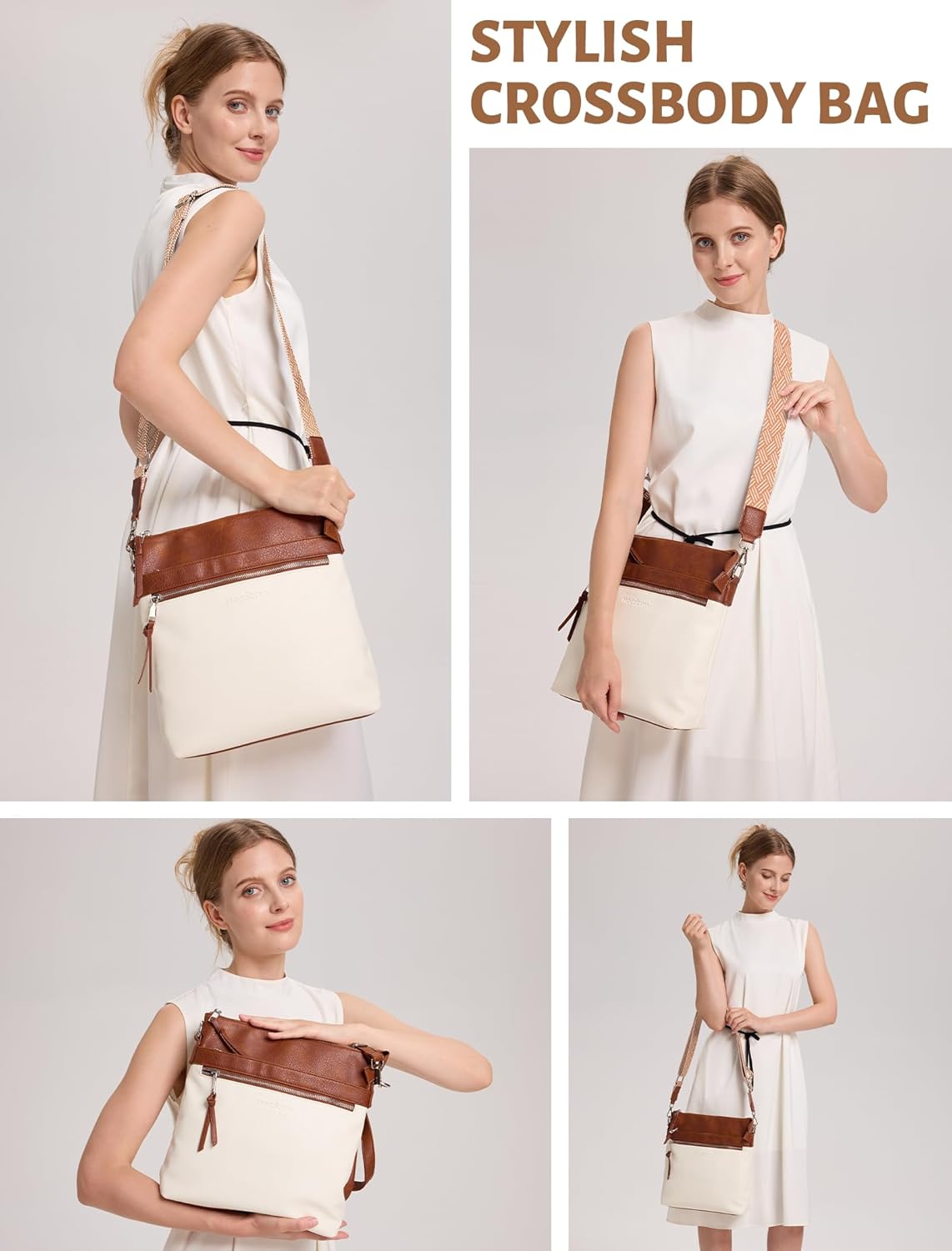Detalle 2 de MOCOCITO Cross Body Bag for Women with Adjustable Strap and RFID Card Slots