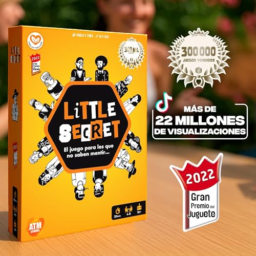 Detalle 2 de Little Secret: Juego del Impostor y Misterio de ATM Gaming (deducción y faroles para 4-8 jugadores)
