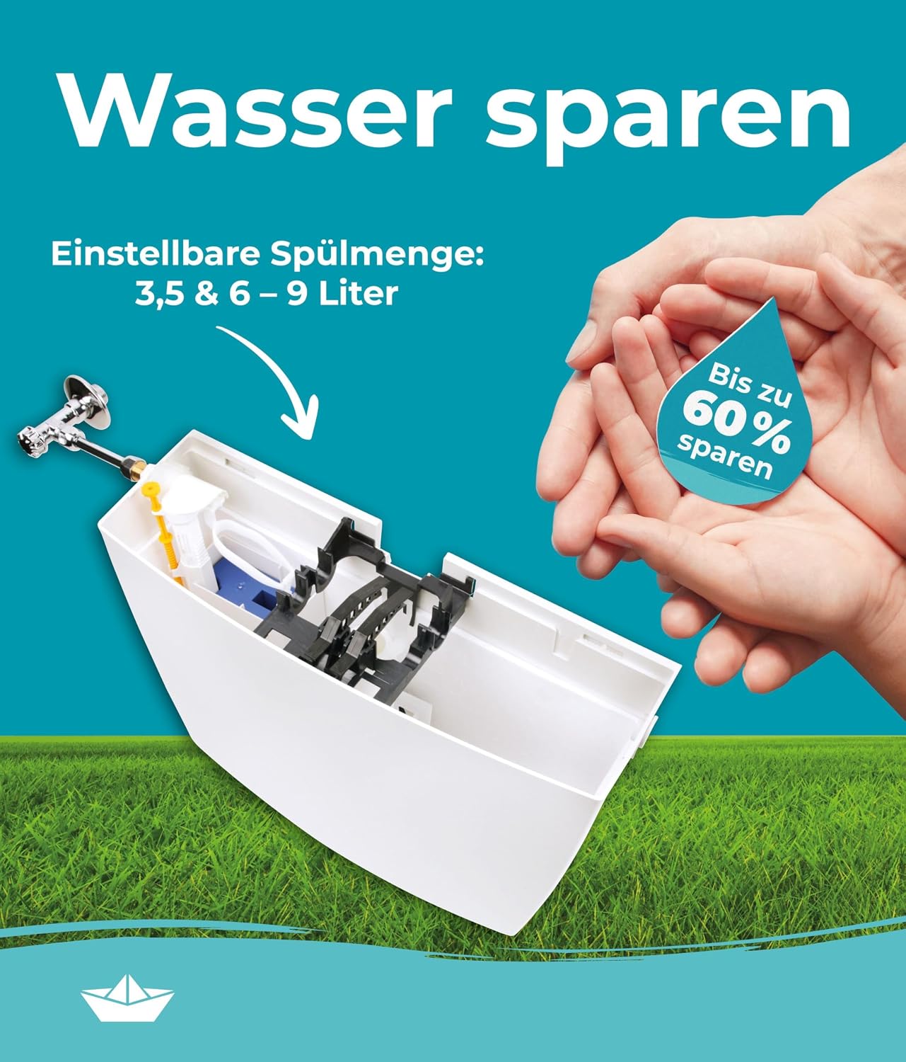 Thumbnail 2 de Calmwaters Premium Spülkasten WC