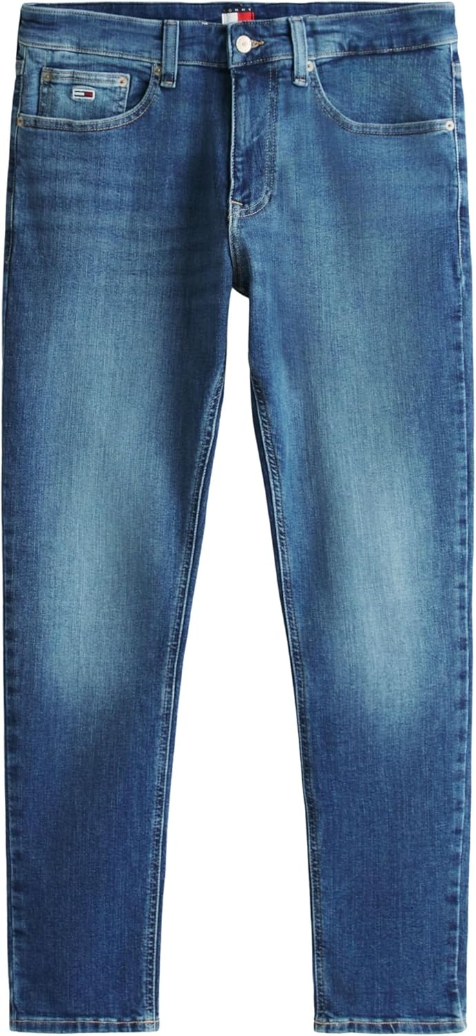 Detalle de Tommy Jeans Men's Austin Slim Tapered Stretch Jeans