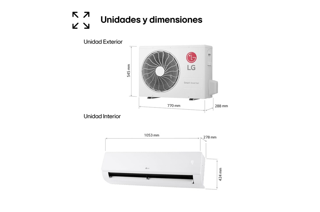 Thumbnail 3 de LG CONFORT WIFI Z 18000 BTU Aire