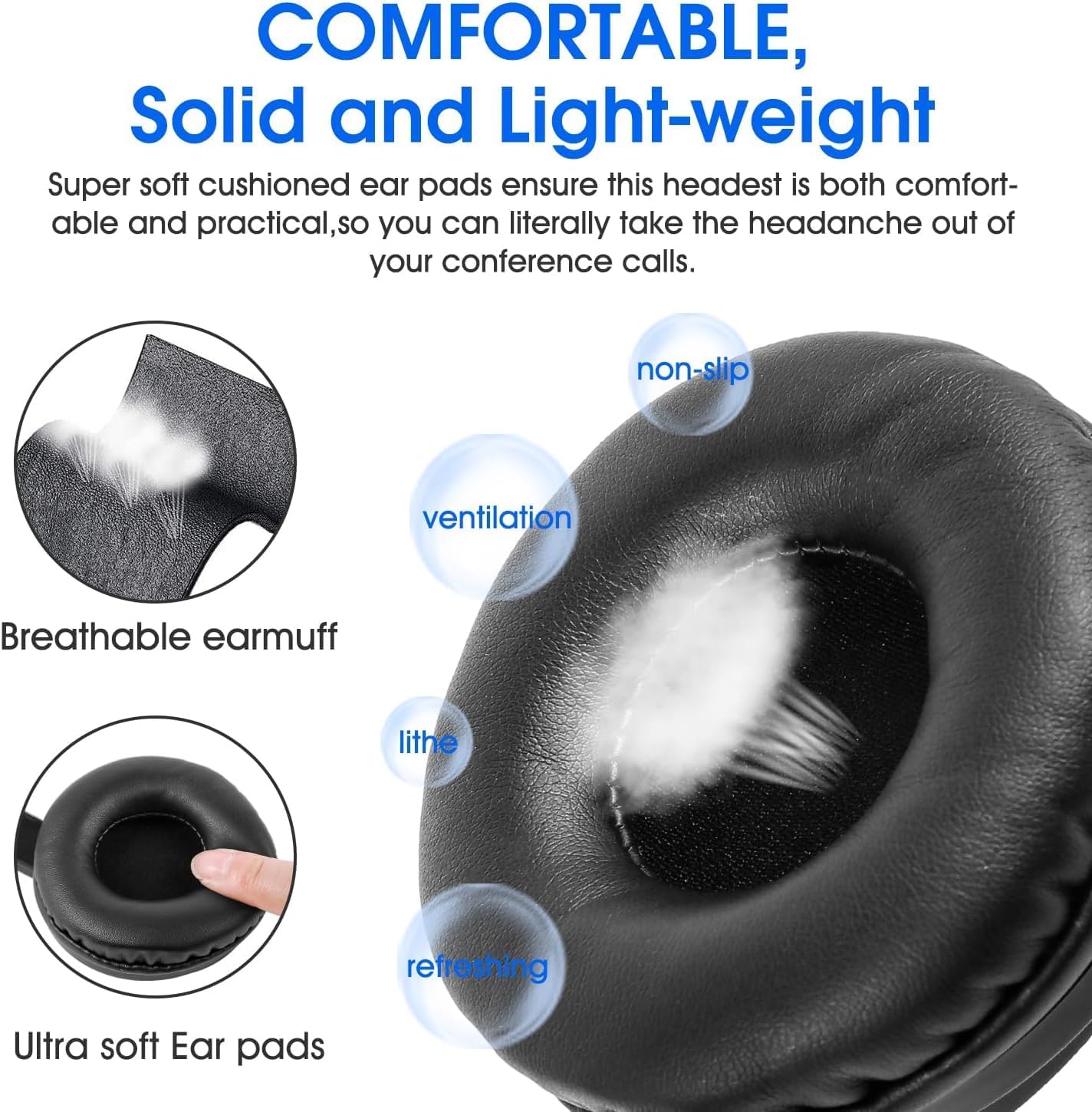 Thumbnail 6 de USB Headset with Microphone 2.5M