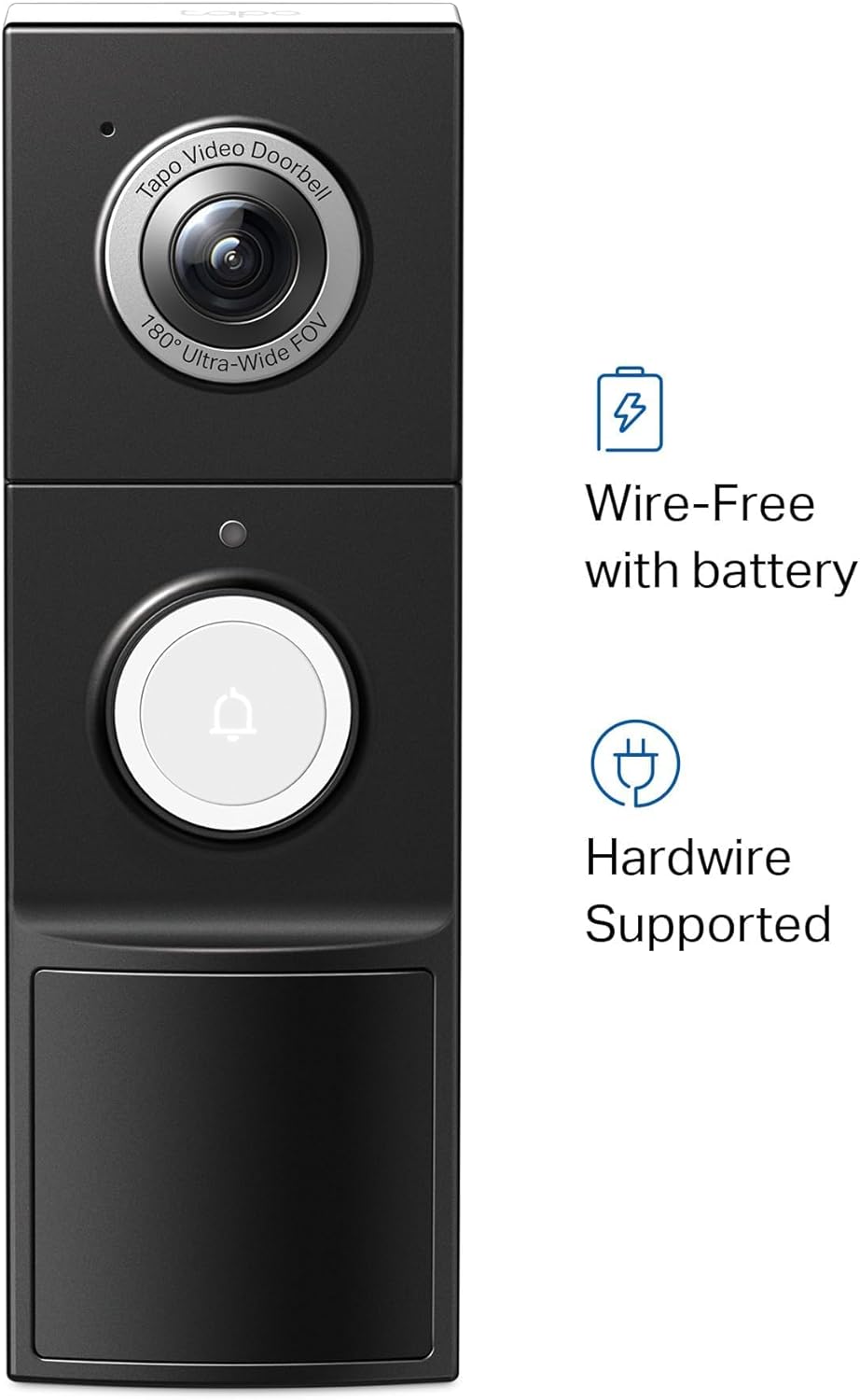 Detalle 2 de TP-Link Tapo D235 2K 5MP Wireless Doorbell with 180° DFOV