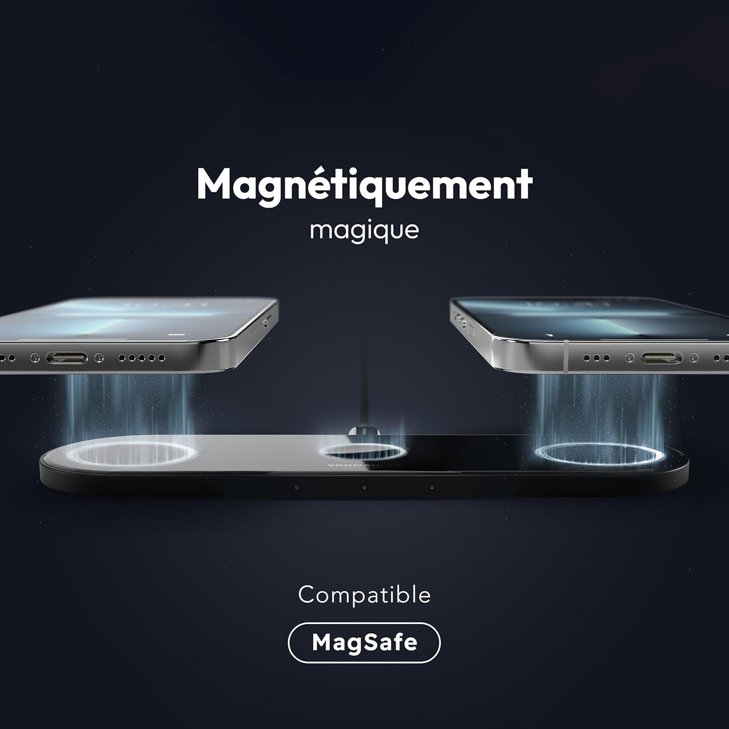 Thumbnail 3 de Vonmählen Aura Home: Station de Recharge sans Fil 3 en 1 compatible MagSafe