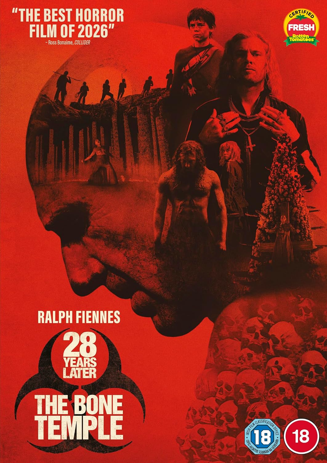 Detalle de Sony Pictures 28 Years Later: The Bone Temple DVD – survival horror film