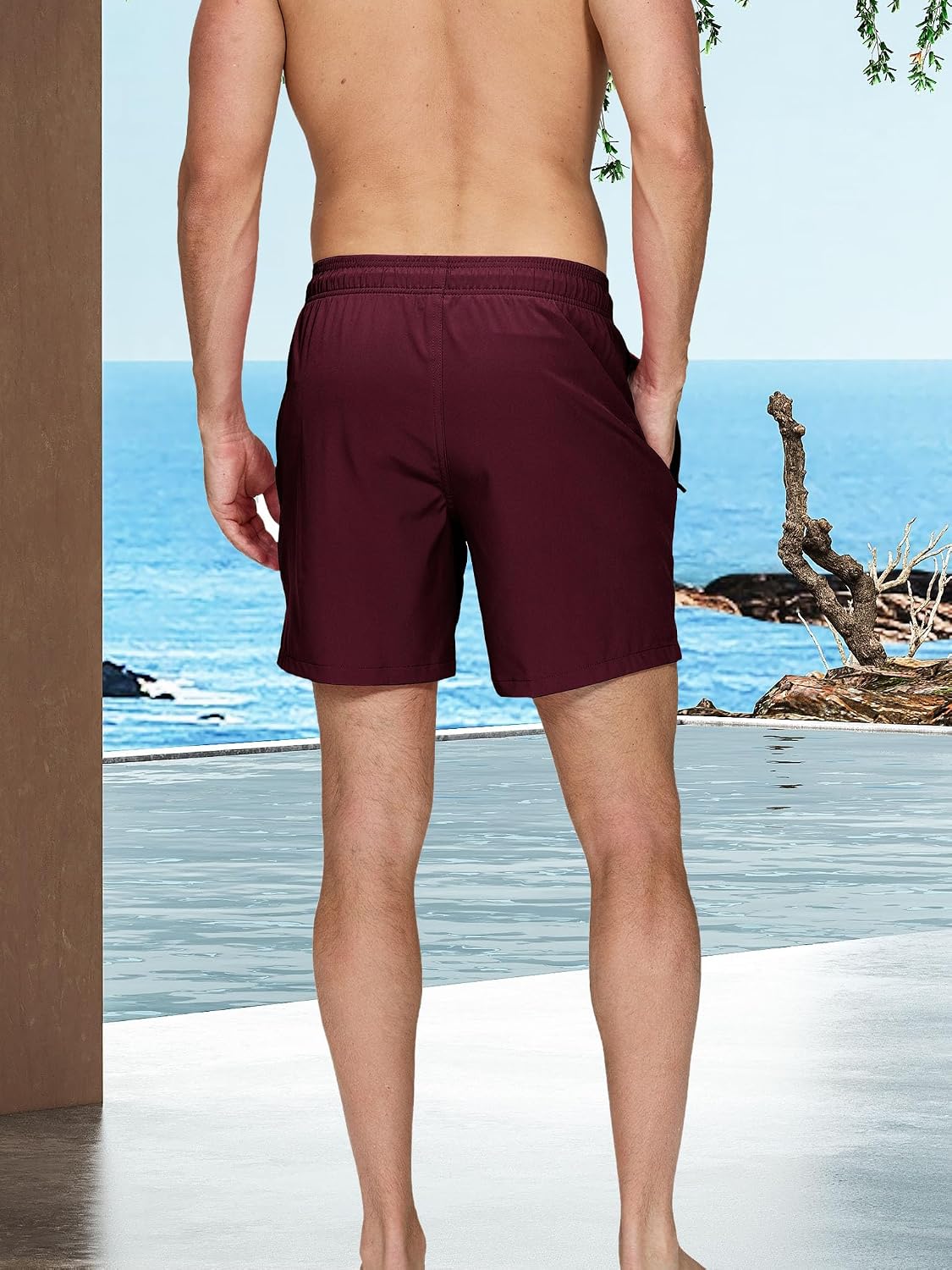 Detalle de Pantaloncini da bagno uomo Arcweg rapido asciugatura