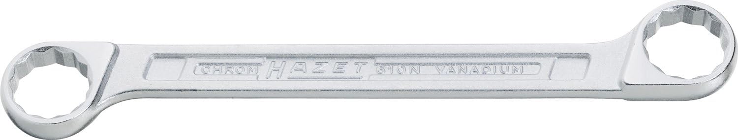 Detalle 2 de HAZET 610N12X13 両口めがねレンチ 12×13mm クロムバナジウム鋼・オフセットヘッド
