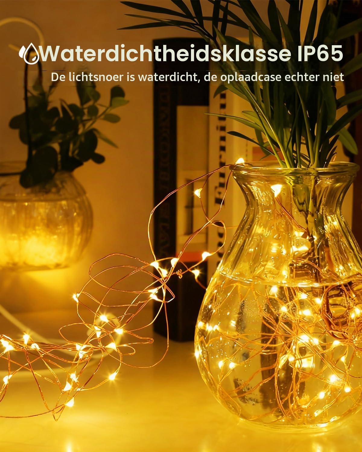 Thumbnail 3 de AdalyRoma jmg-cnnk lichtsnoer, 3 m, 30 warmwitte leds en timer