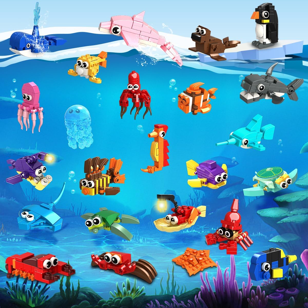 Detalle 2 de HOGOKIDS 24 Pack Building Set — 629 PCS blocks