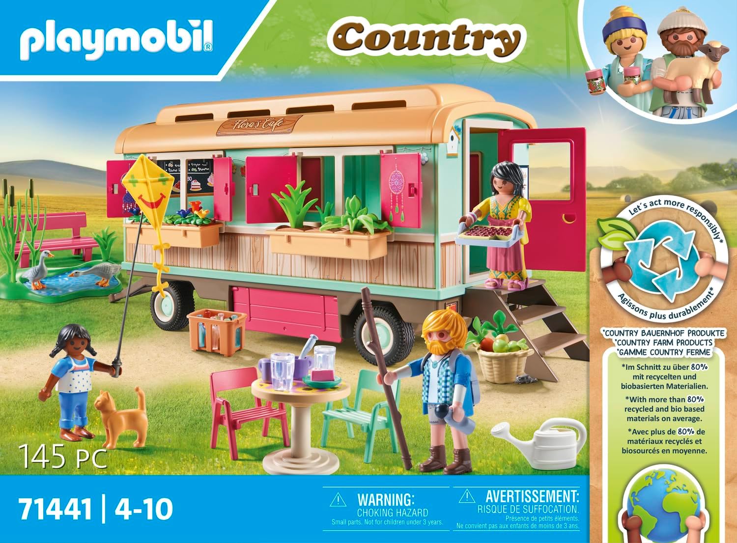 Detalle 2 de Playmobil café playset 71441