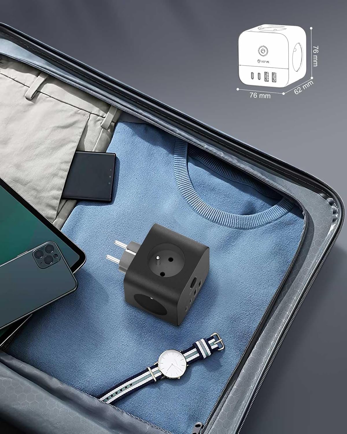 Thumbnail 6 de VEFVE CubePulse70 Chargeur USB C 70 W