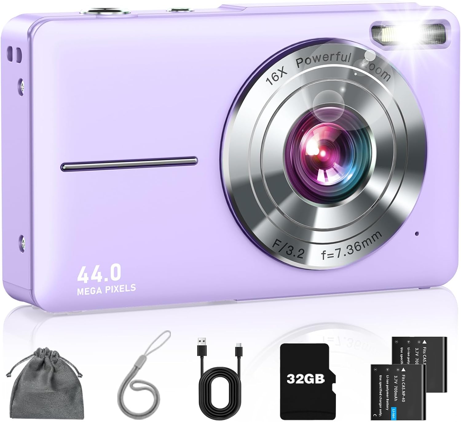 Detalle de Digital Camera with 32GB Card