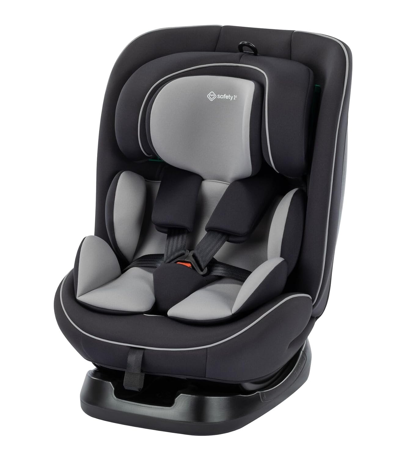 Detalle de Safety 1st Alena i-Safe – mitwachsender Reboarder von 40–150 cm, Gurtinstallation, 0–12 Jahre (Schwarz)