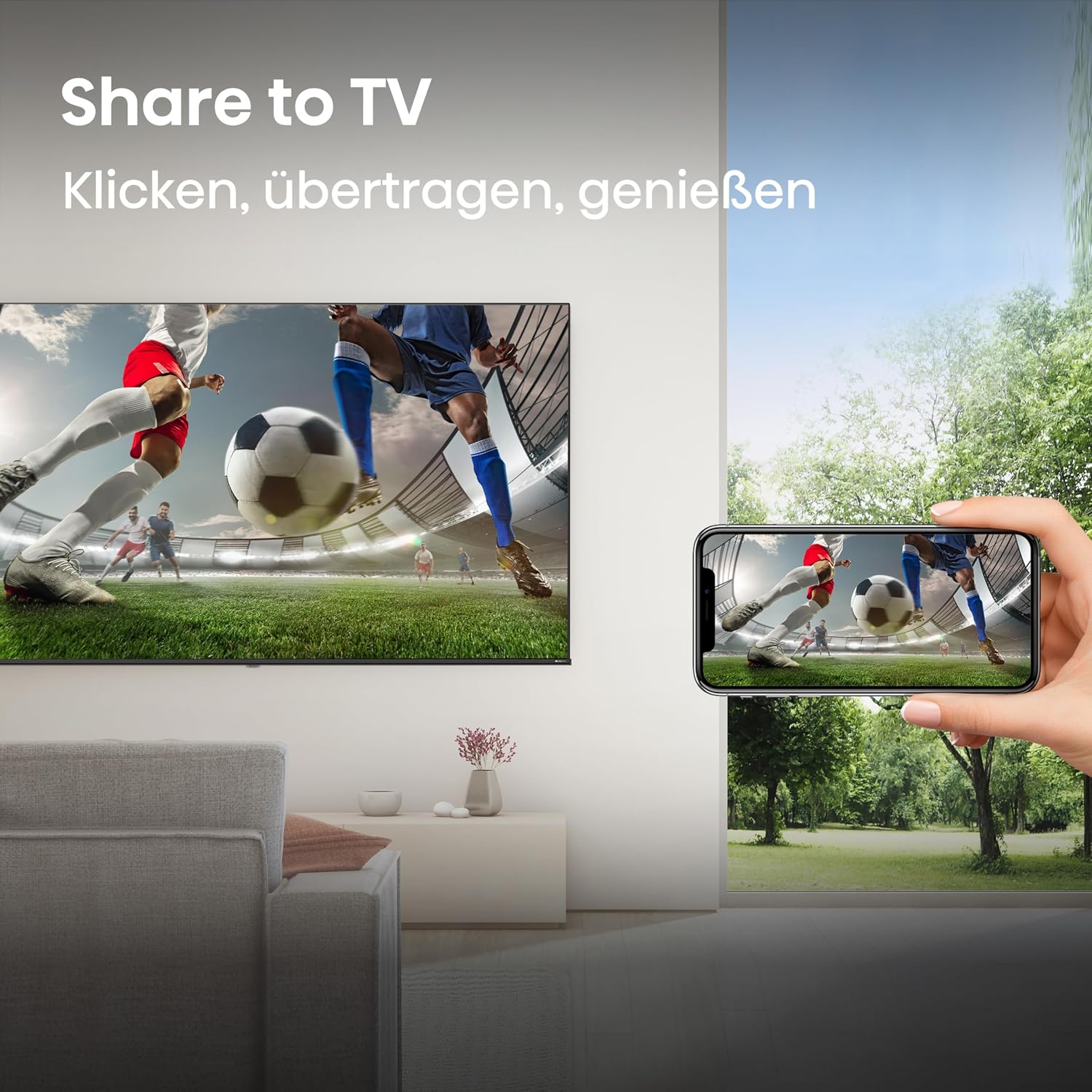 Detalle de Hisense 40E4DS – 40 Zoll Smart TV mit Natural Colour Enhancer, Dolby Audio und Game Mode