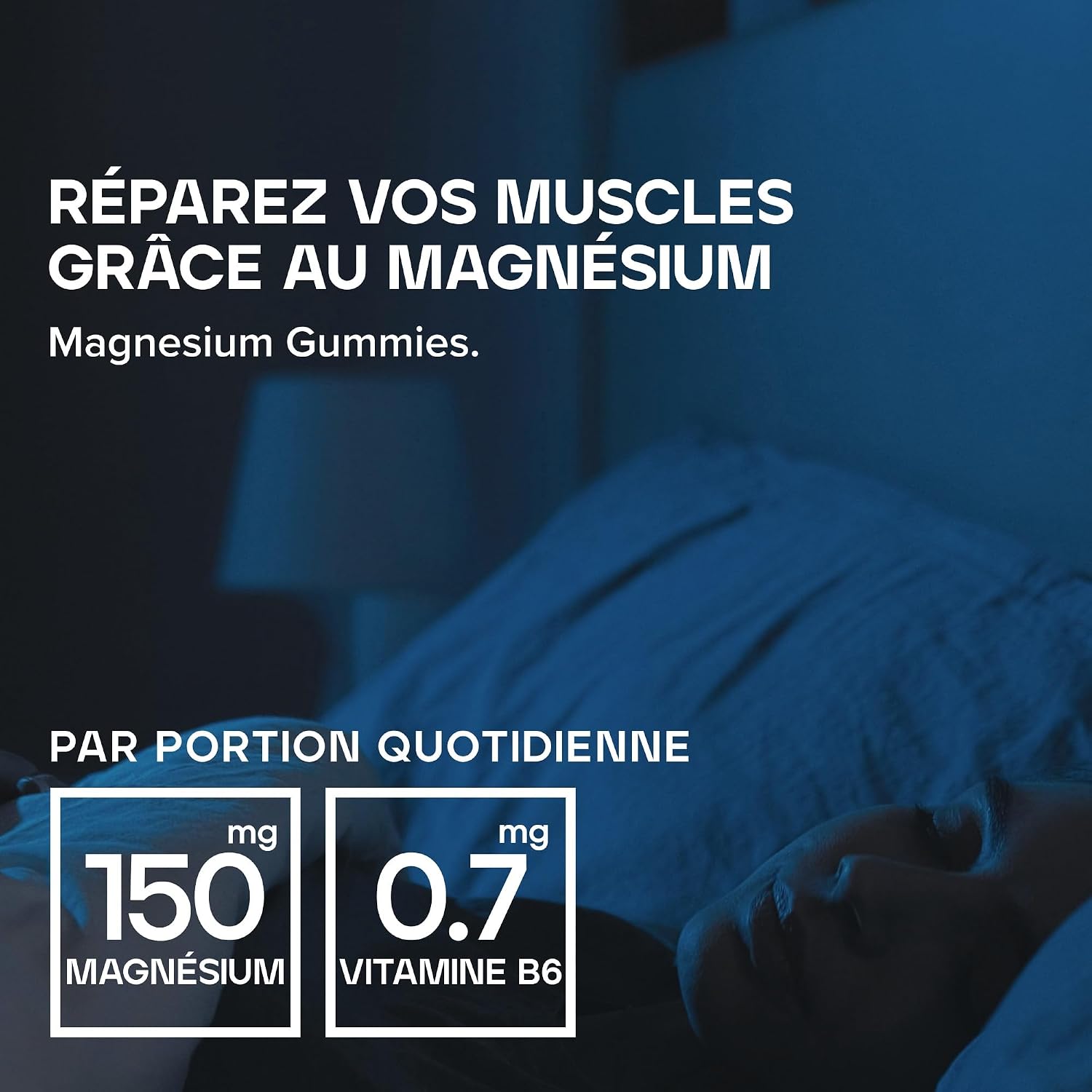 Detalle de Bulk Gummies au Magnésium 150 mg – Tropical | 60 Gummies