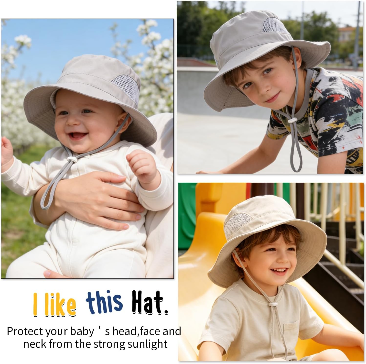 Thumbnail 6 de Kids' Sun Hat Polyester