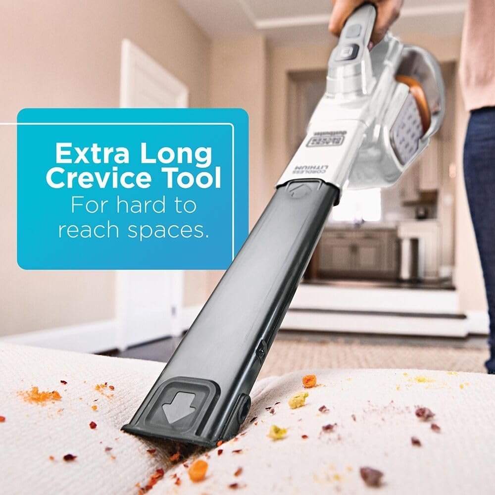 Thumbnail 3 de BLACK+DECKER Dust Buster HHVK320J10: Cordless Hand Vacuum with Extended Runtime